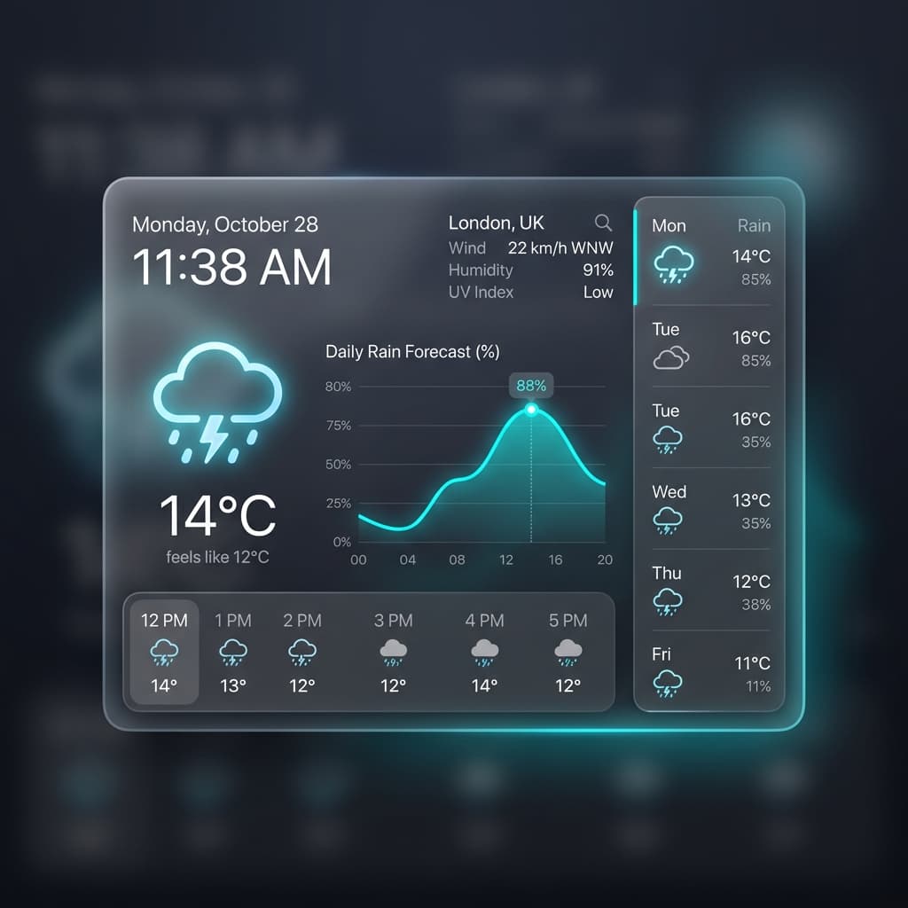 AeroWeather project preview
