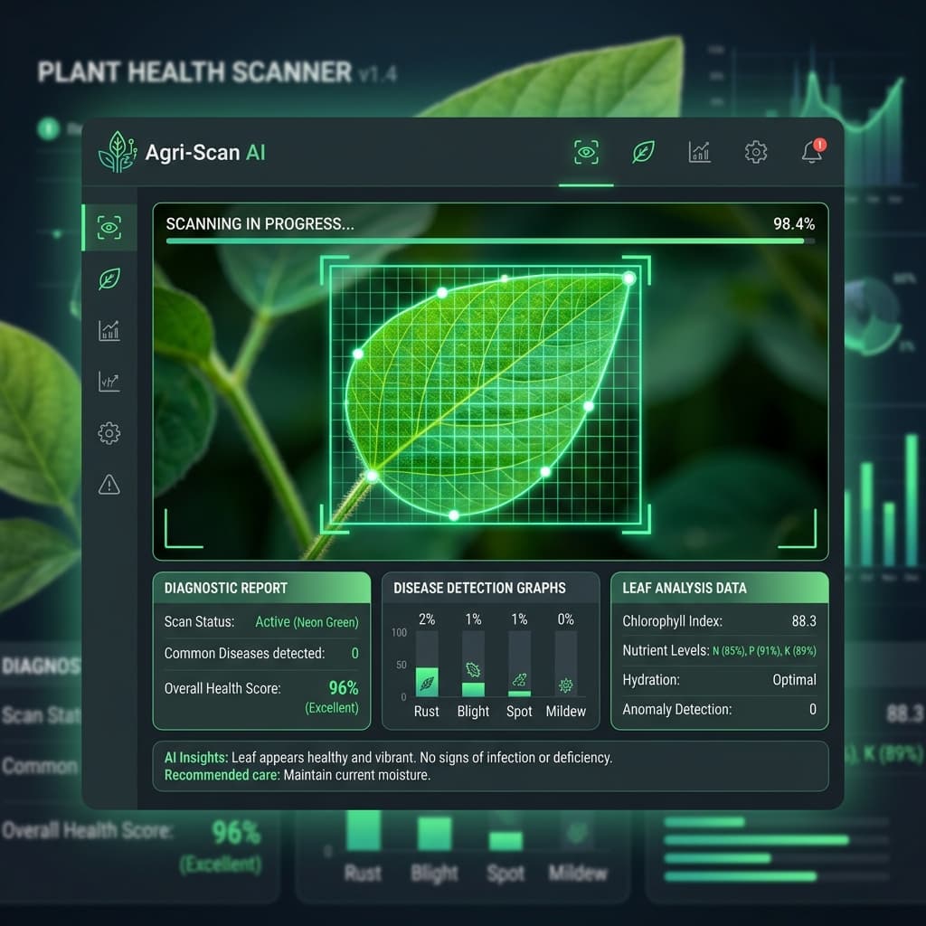 LeafLogic AI ๐ฑ project preview